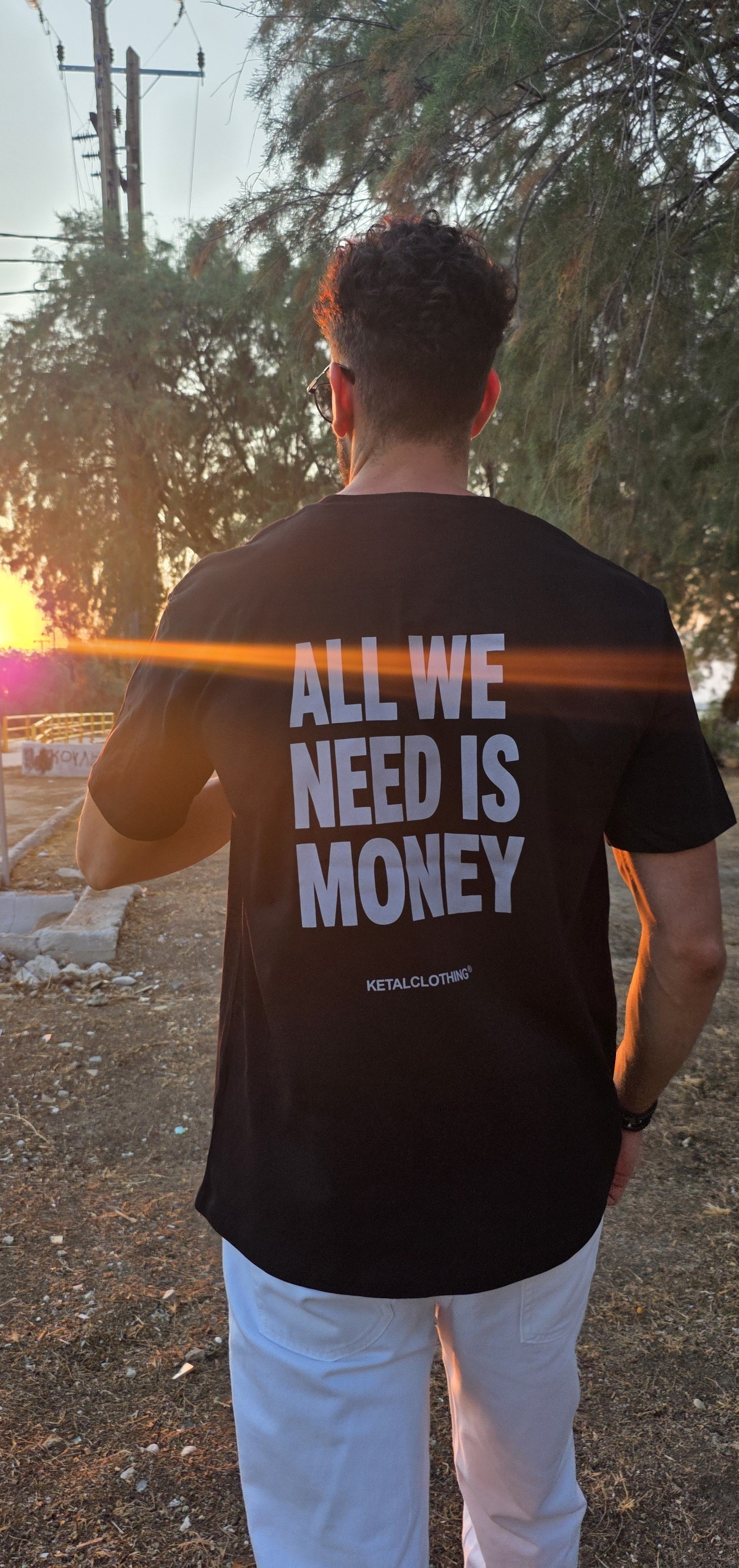 "ALL WE NEED IS MONEY" TEE
